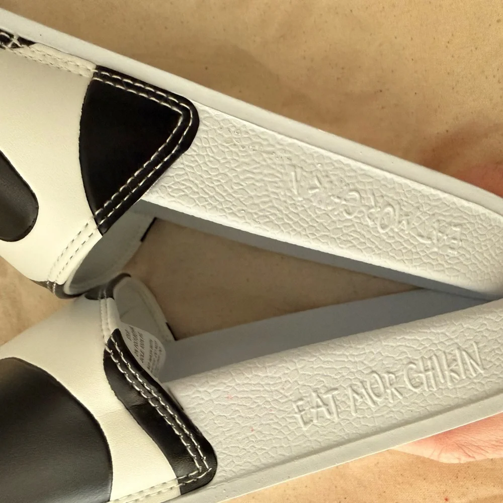 Chick-fil-A Cow Slides + Cooler Pouch + “Eat Mor Chikin” Tote (NWT) - Picture 12 of 12